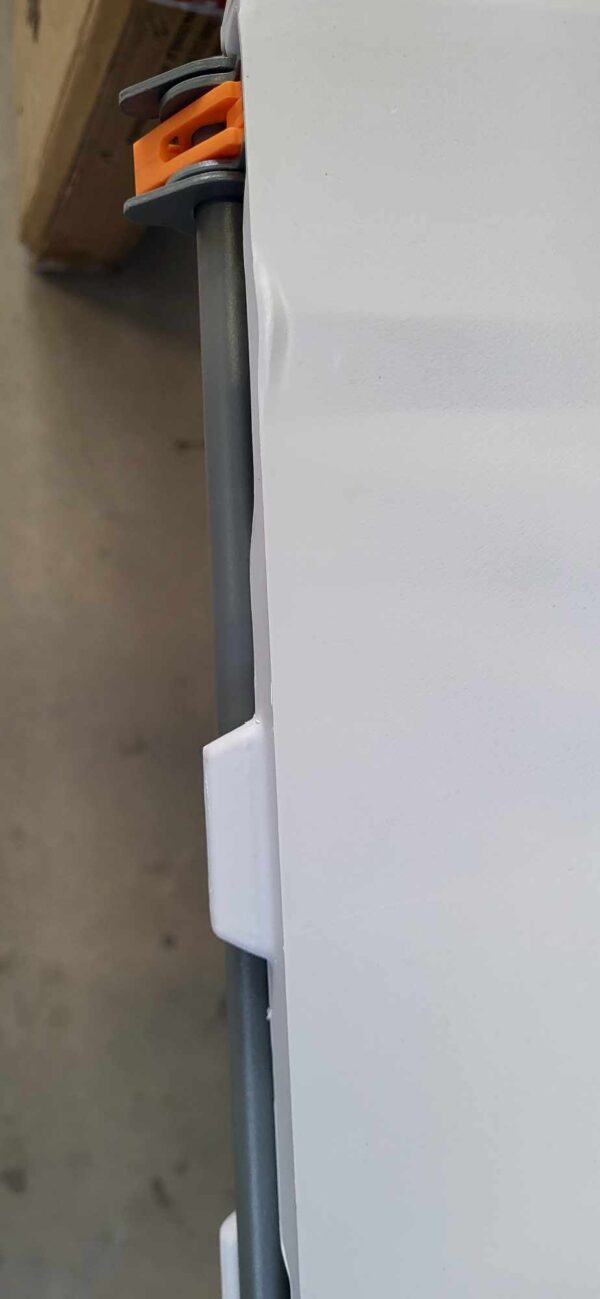 RESIGILAT: Masa dreptunghiulara pliabila multifunctionala, 180x70x74cm, alba - Image 3