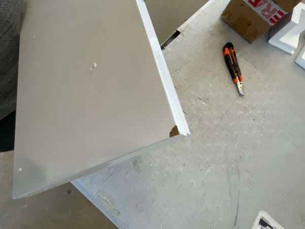 RESIGILAT: SONGMICS Raft de perete plutitor cu 2 sertare, MDF, sarcina 15kg, 15x65x10cm, alb - Image 3