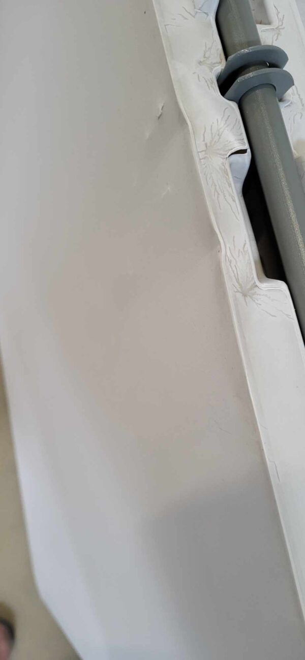RESIGILAT: Masa dreptunghiulara pliabila multifunctionala, 180x70x74cm, alba - Image 9