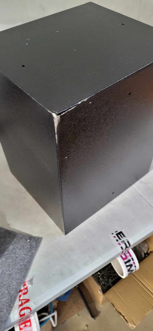 RESIGILAT: Seif standard cu cheie, 360x450x315 mm, Otel, Negru - Image 4