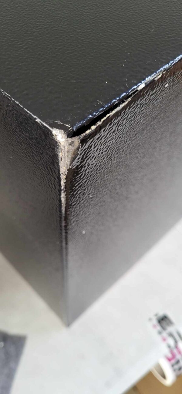 RESIGILAT: Seif standard cu cheie, 360x450x315 mm, Otel, Negru - Image 2