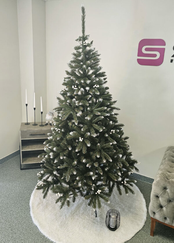 Műkarácsonyfa Christmas Deluxe by Sersimo, WhiteBerry, 2D, 220 cm - Image 4