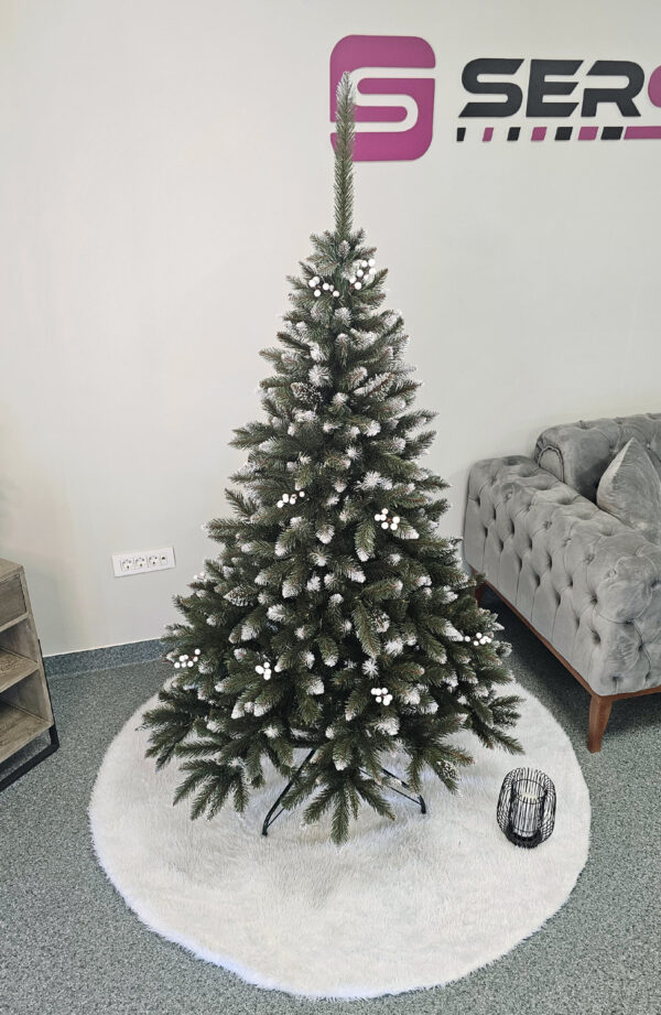 Mesterséges karácsonyfa Christmas Deluxe by Sersimo, WhiteBerry, 2D, 180 cm - Image 6