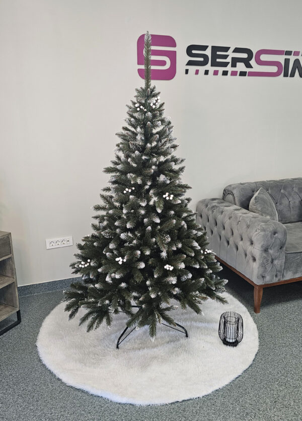Mesterséges karácsonyfa Christmas Deluxe by Sersimo, WhiteBerry, 2D, 180 cm - Image 7