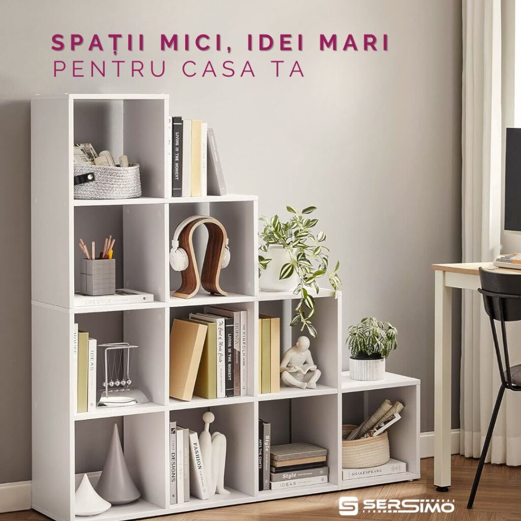 Spații mici, idei mari! Cum să optimizezi fiecare colț din căminul tău