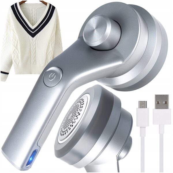 Szösztisztító, 3 fokozatú, LCD kijelző, USB töltés, minden típusú szövethez - Image 4