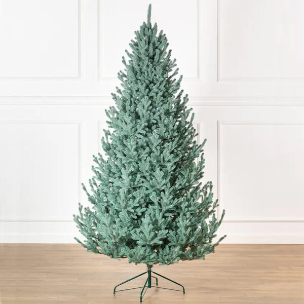 Műkarácsonyfa Christmas Deluxe by Sersimo, Vienna Select ezüst, teljesen 3D, 230 cm - Image 12