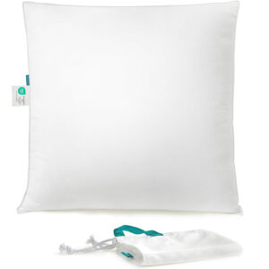 SONGMICS párna puha felülettel, 80x80 cm, töltelék 1500 g, fehér