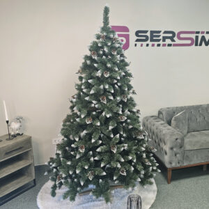 Műkarácsonyfa Christmas Deluxe by Sersimo, Diamond Premium, 2D, 220 cm