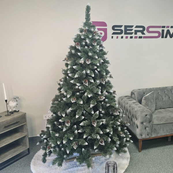 Műkarácsonyfa Christmas Deluxe by Sersimo, Diamond Premium, 2D, 220 cm
