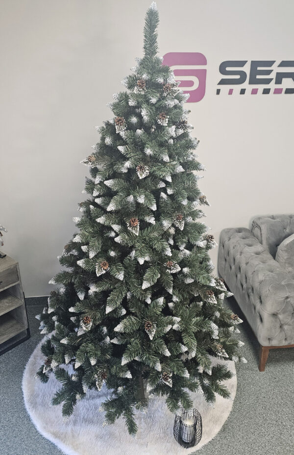 Műkarácsonyfa Christmas Deluxe by Sersimo, Diamond Premium, 2D, 220 cm - Image 6