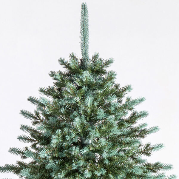 Műkarácsonyfa Christmas Deluxe by Sersimo, Alaska zöld–ezüst, teljesen 3D, 230 cm - Image 24