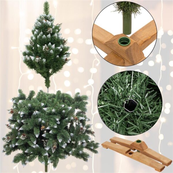 Műkarácsonyfa Christmas Deluxe by Sersimo, Diamond Premium, 2D, 220 cm - Image 16
