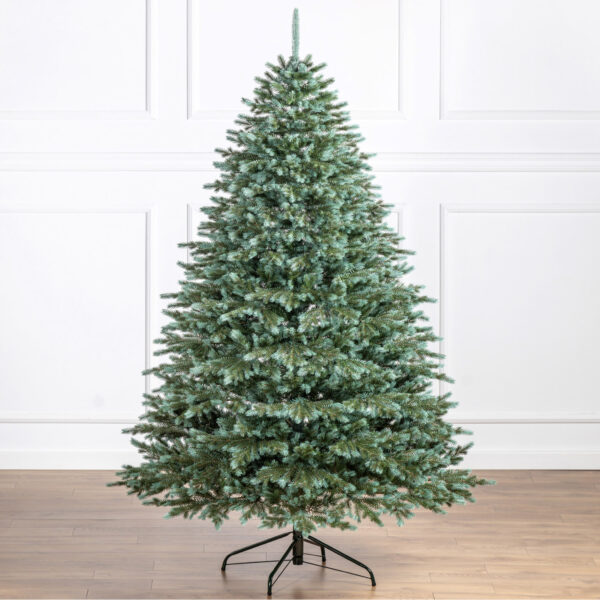 Mesterséges karácsonyfa Christmas Deluxe by Sersimo, Alaska zöld-ezüst, teljesen 3D, 210 cm - Image 21