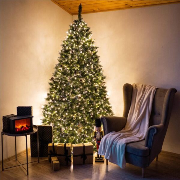 Műkarácsonyfa Christmas Deluxe by Sersimo, Diamond Premium, 2D, 220 cm - Image 39