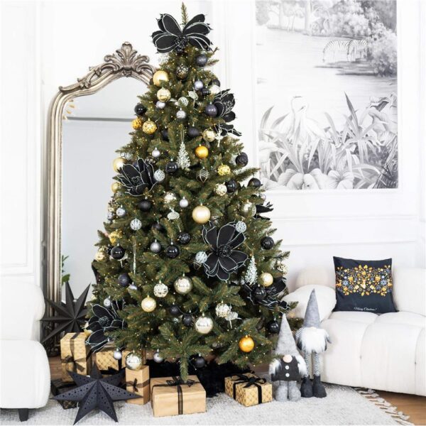 Műkarácsonyfa Christmas Deluxe by Sersimo, Caucasian Premium, 2D, 240 cm - Image 37