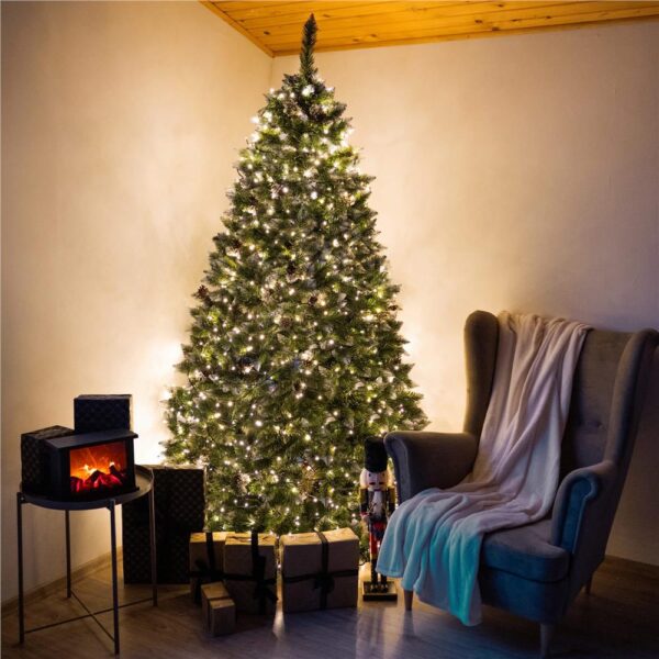 Műkarácsonyfa Christmas Deluxe by Sersimo, Diamond Premium, 2D, 220 cm - Image 42