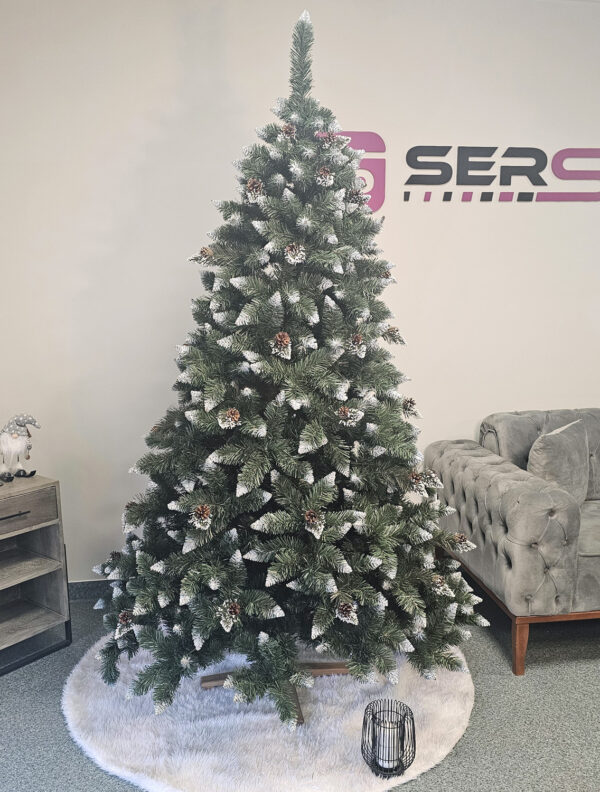 Műkarácsonyfa Christmas Deluxe by Sersimo, Diamond Premium, 2D, 220 cm - Image 4