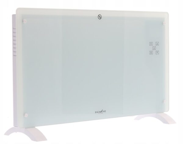 Üveg fűtőpanel, 2500W, 3 fokozatú, termosztáttal és távirányítóval, időzítő, LED kijelző, WiFi, fehér - Image 3