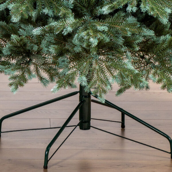 Műkarácsonyfa Christmas Deluxe by Sersimo, Alaska zöld–ezüst, teljesen 3D, 230 cm - Image 23