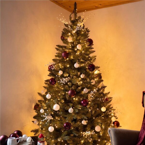 Műkarácsonyfa Christmas Deluxe by Sersimo, Caucasian Premium, 2D, 240 cm - Image 42