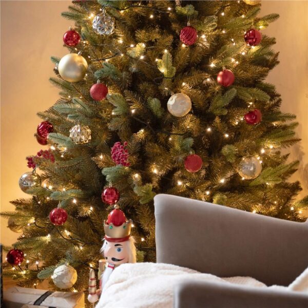 Műkarácsonyfa Christmas Deluxe by Sersimo, Siberian Premium, 2D+3D, 220 cm - Image 51