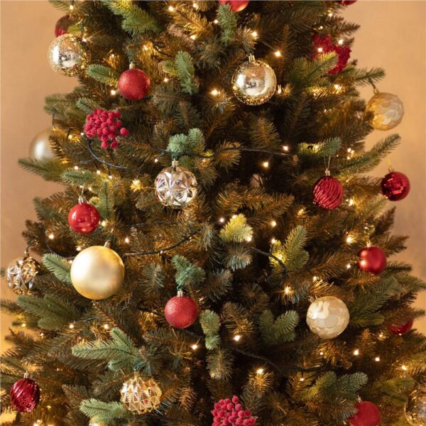 Műkarácsonyfa Christmas Deluxe by Sersimo, Siberian Premium, 2D+3D, 220 cm - Image 53