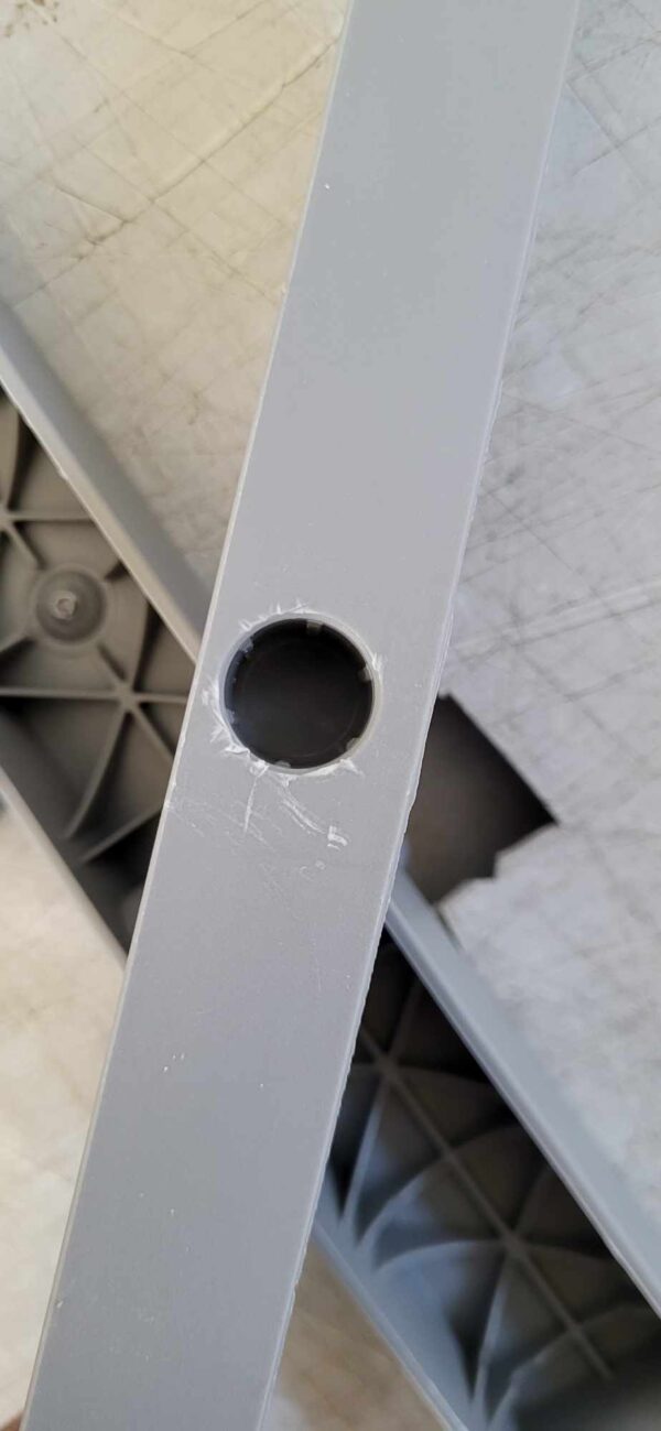 RESIGILAT: SONGMICS Suport pentru pantofi, cadru metalic cu 10 nivele, design personalizabil, 30x45x174cm, gri - Image 3