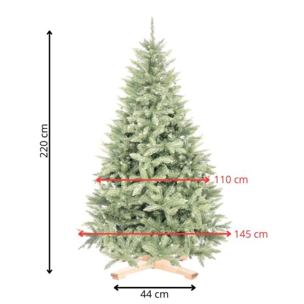 Mesterséges karácsonyfa Christmas Deluxe by Sersimo, Kaukázusi Premium, 2D, 220 cm - Image 17