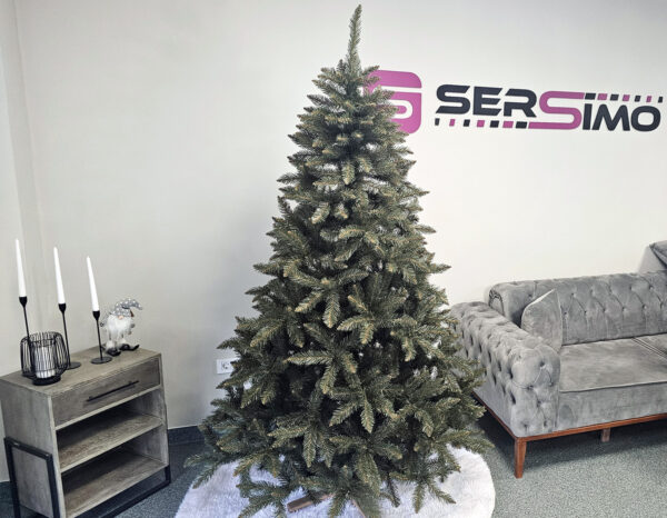 Műkarácsonyfa Christmas Deluxe by Sersimo, Caucasian Premium, 2D, 240 cm - Image 11