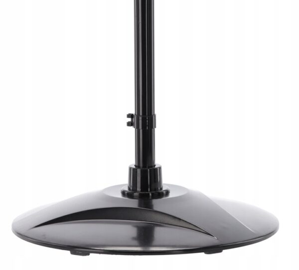Álló infravörös hősugárzó, 2000 W, 3 fűtési fokozat, állítható magasságú, fekete - Image 6