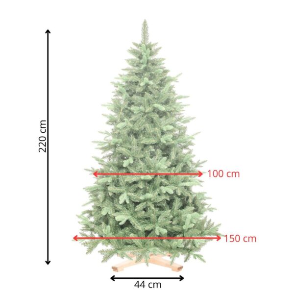 Műkarácsonyfa Christmas Deluxe by Sersimo, Siberian Premium, 2D+3D, 220 cm - Image 20