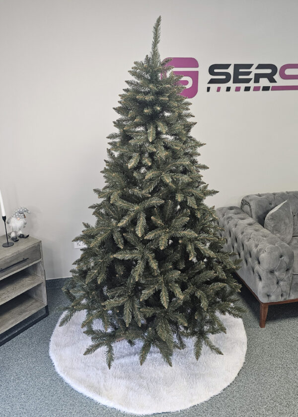 Műkarácsonyfa Christmas Deluxe by Sersimo, Caucasian Premium, 2D, 240 cm - Image 6