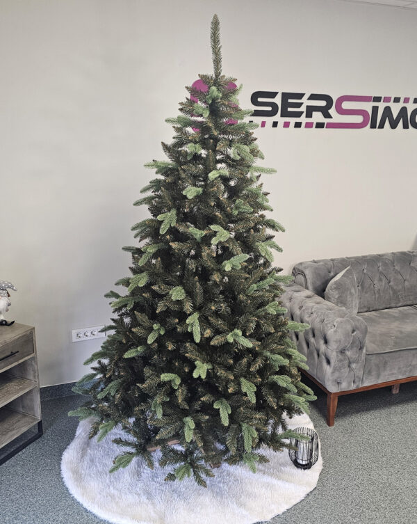 Műkarácsonyfa Christmas Deluxe by Sersimo, Siberian Premium, 2D+3D, 220 cm - Image 2