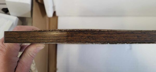 RESIGILAT: VASAGLE Masa de bar inalta, cadru metalic, design industrial, 120x40x100cm, maro rustic - Image 6