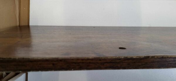 RESIGILAT: VASAGLE Masa de bar inalta, cadru metalic, design industrial, 120x40x100cm, maro rustic - Image 4