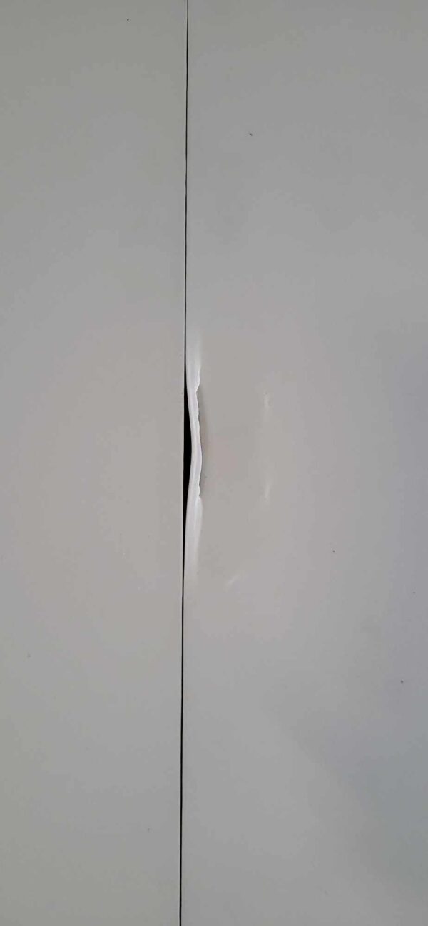 RESIGILAT: Masa dreptunghiulara pliabila multifunctionala, 180x70x74cm, alba - Image 2