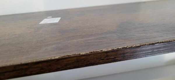 RESIGILAT: VASAGLE Masa de bar inalta, cadru metalic, design industrial, 120x40x100cm, maro rustic - Image 2