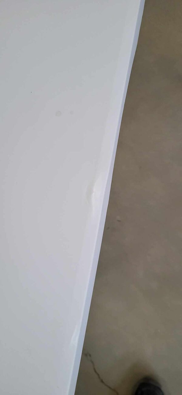 RESIGILAT: Masa dreptunghiulara pliabila multifunctionala, 180x70x74cm, alba - Image 6