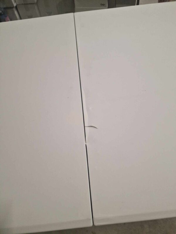 RESIGILAT: Masa dreptunghiulara pliabila multifunctionala, 180x70x74cm, alba - Image 3