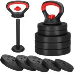 Kettlebell állítható súlyzó 10kg fekete