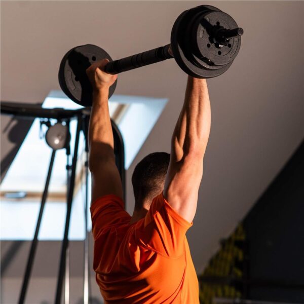 Súlyzóvá, kettlebellé, súlyzóvá alakítható többfunkciós súlykészlet, összesen 19 kg - Image 25