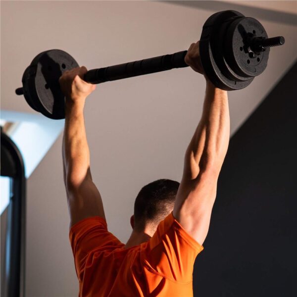 Súlyzóvá, kettlebellé, súlyzóvá alakítható többfunkciós súlykészlet, összesen 19 kg - Image 26