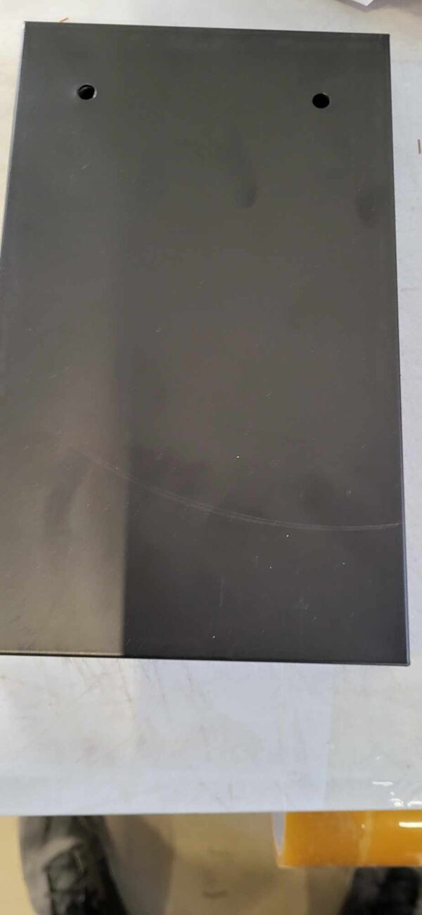 REILED: Fém fürdőszobai tartó törölközőhöz, 2 karral, 80 cm, matt fekete - Image 2