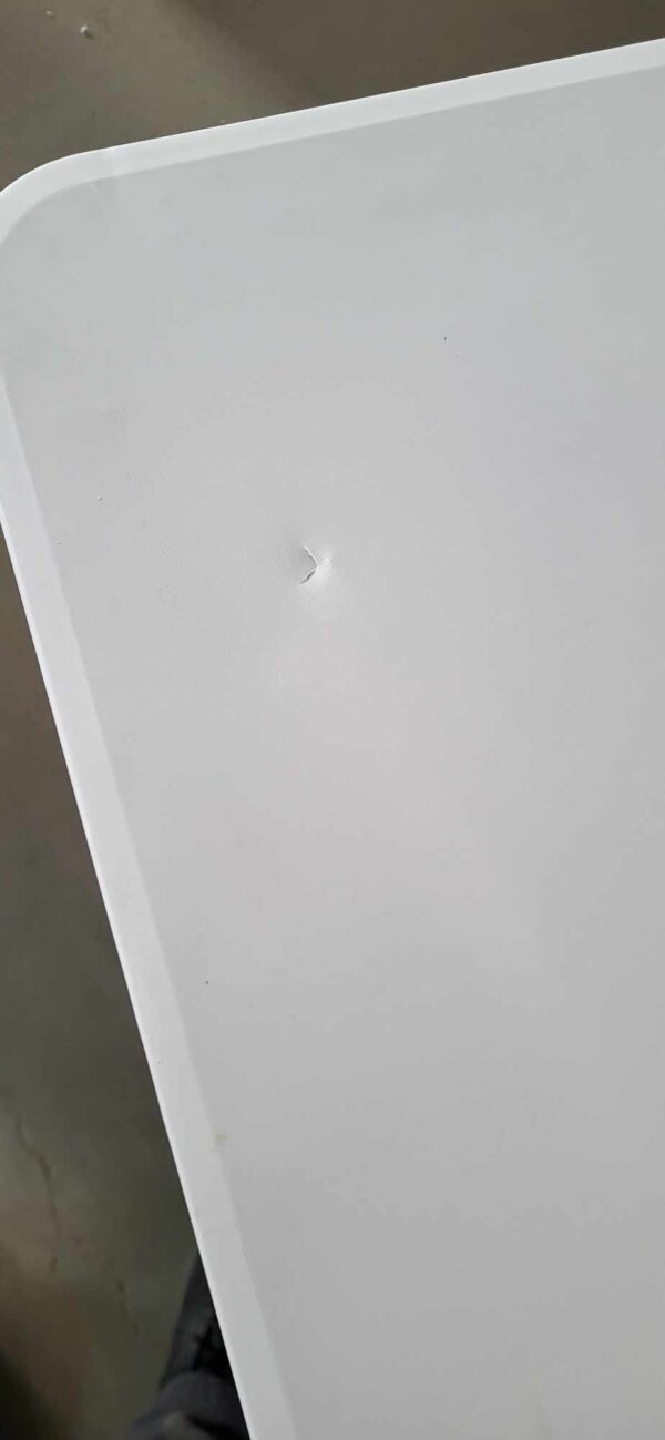 RESIGILAT: Masa dreptunghiulara pliabila multifunctionala, 180x70x74cm, alba - Image 2