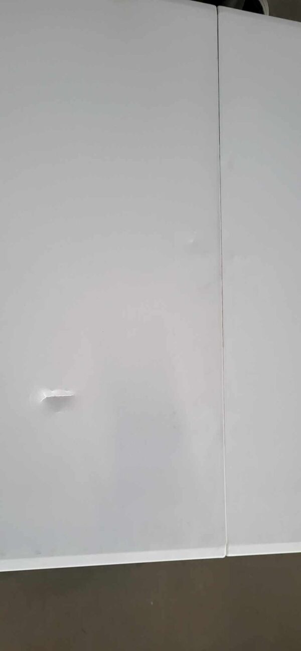 RESIGILAT: Masa dreptunghiulara pliabila multifunctionala, 180x70x74cm, alba - Image 4