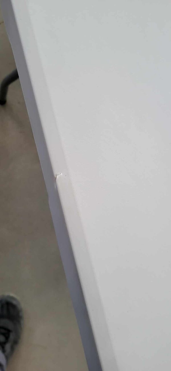 RESIGILAT: Masa dreptunghiulara pliabila multifunctionala, 180x70x74cm, alba - Image 6