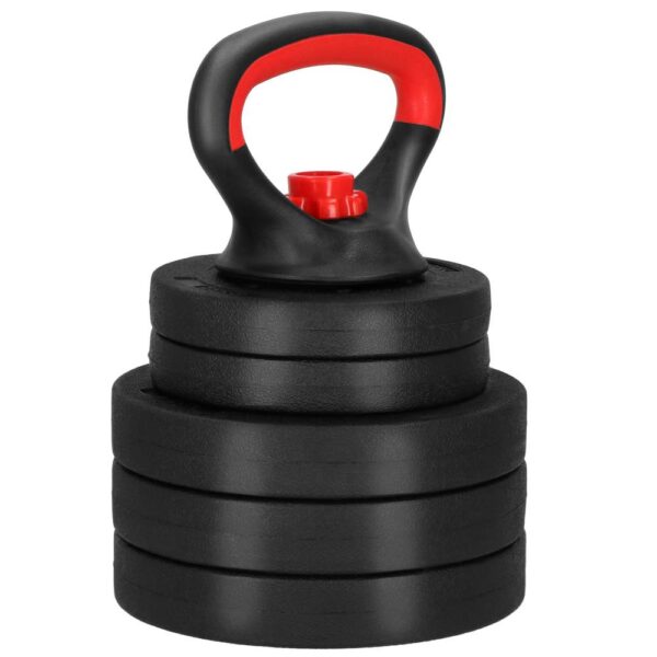 Kettlebell állítható súlyzó 10kg fekete - Image 3
