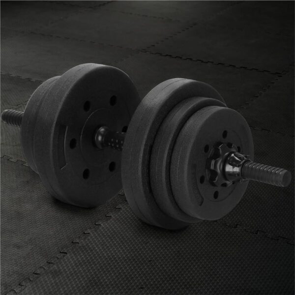 Súlyzóvá, kettlebellé, súlyzóvá alakítható többfunkciós súlykészlet, összesen 19 kg - Image 5