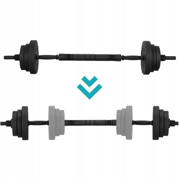 Multifunkciós súlyzókészlet, összesen 40 kg - Image 6